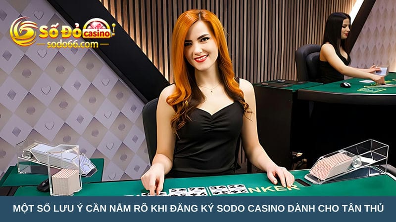 đăng ký Sodo Casino dành cho tân thủ