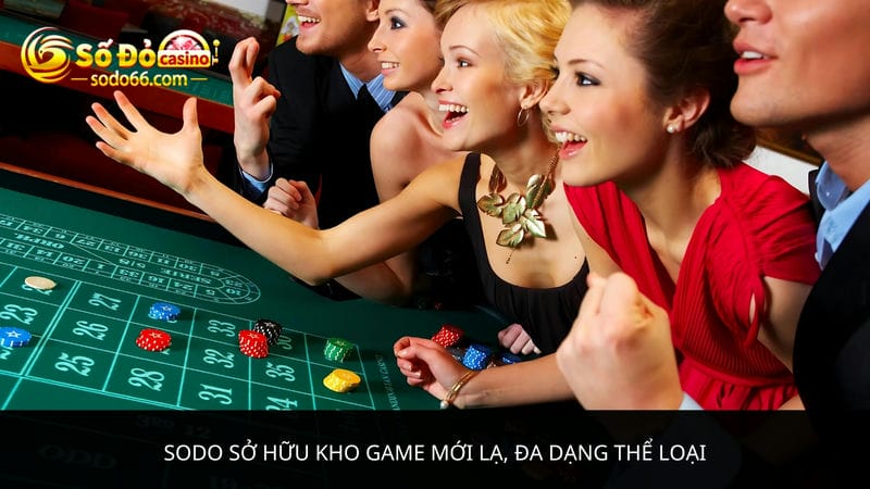 Sodo sở hữu kho game bài