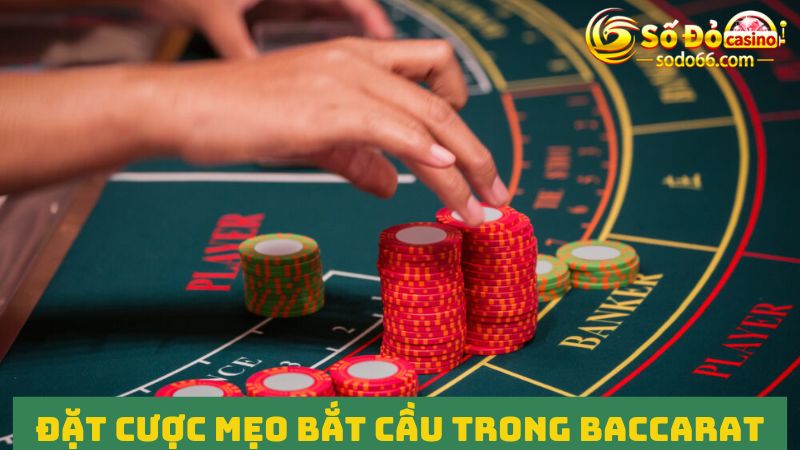 Đặt cược theo phương pháp cầu ngang trong Baccarat 