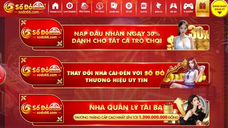 Tổng hợp khuyến mãi SODO